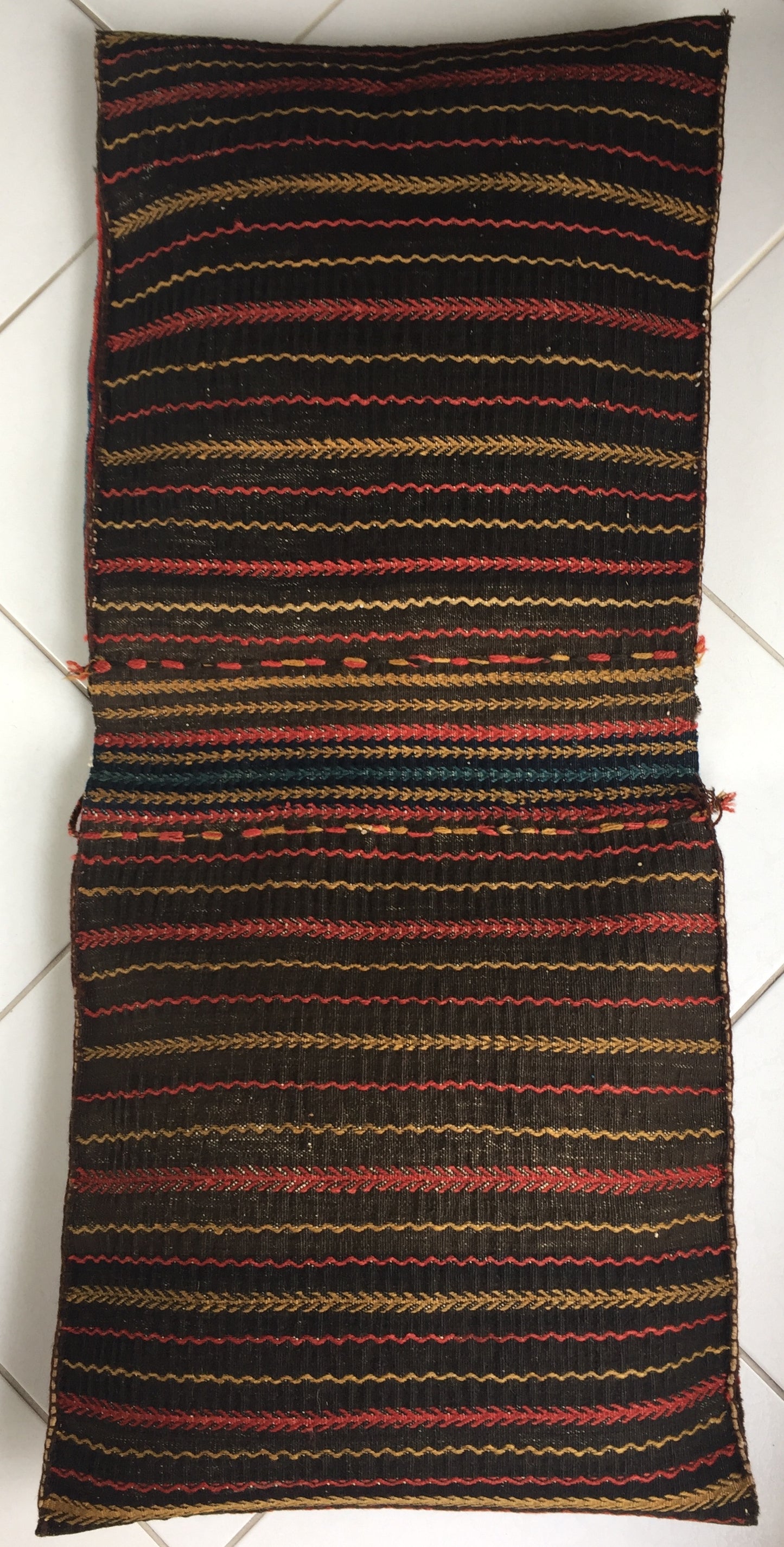 Teppich Tasche Shahsavan Khordjin Nomaden Doppeltasche Azerbaijan Anfang 20.Jh. Transporttasche