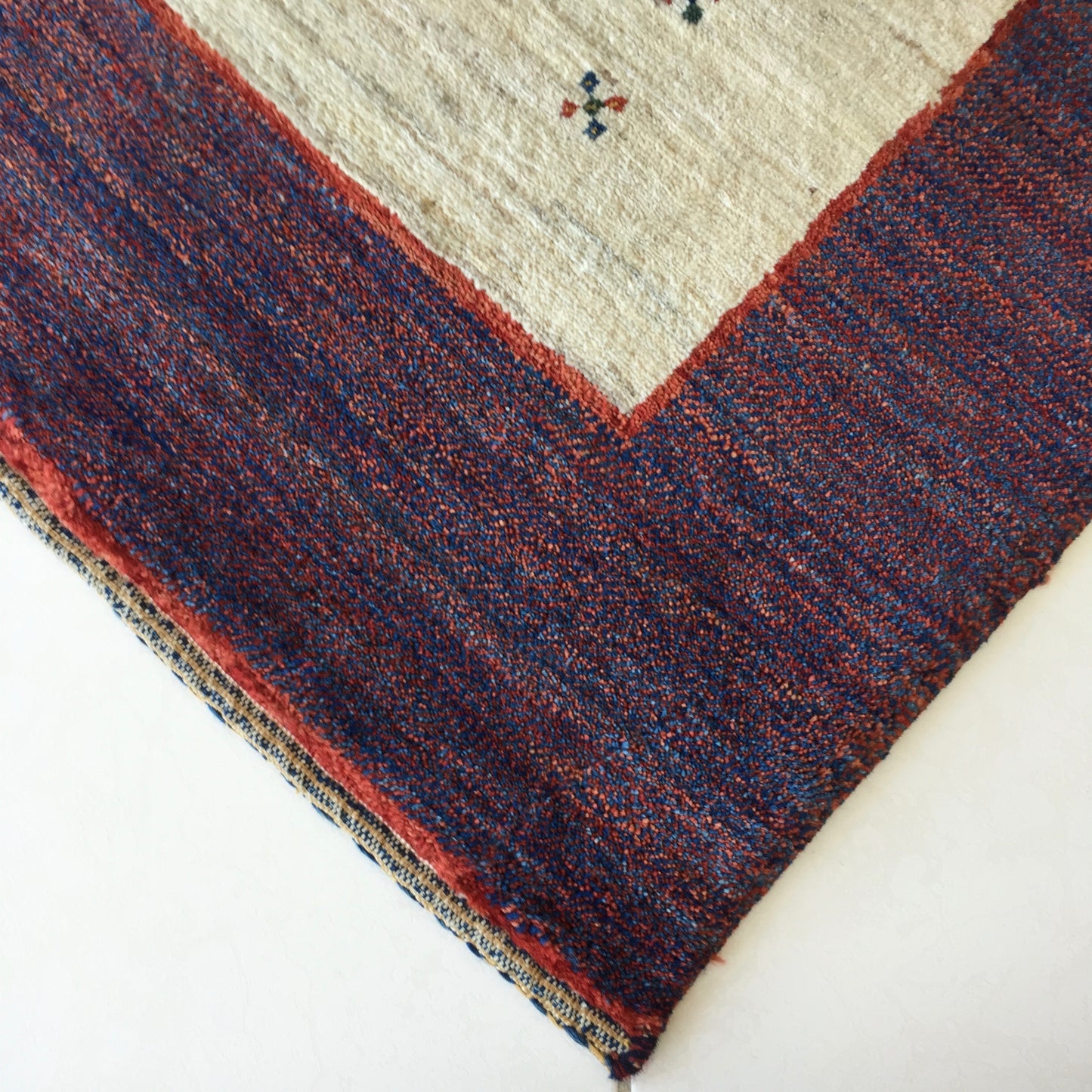 Teppich Kashkuli Perser Handgeknüpfte Orientteppich Kashkoli Beige Lila Mehrfarbig