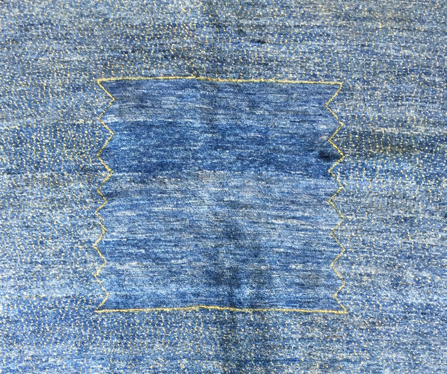 Teppich Kashkoli Exklusive Perser Kashkuli Handgeknüpfte Orientteppich Blau Grün