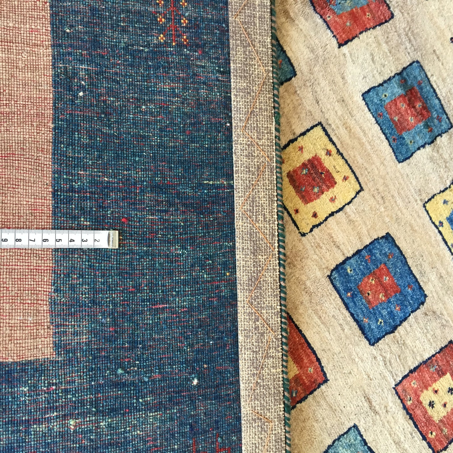 Teppich Kashkuli Hochwertig Handgeknüpfte Perser Luxus Beige Grün