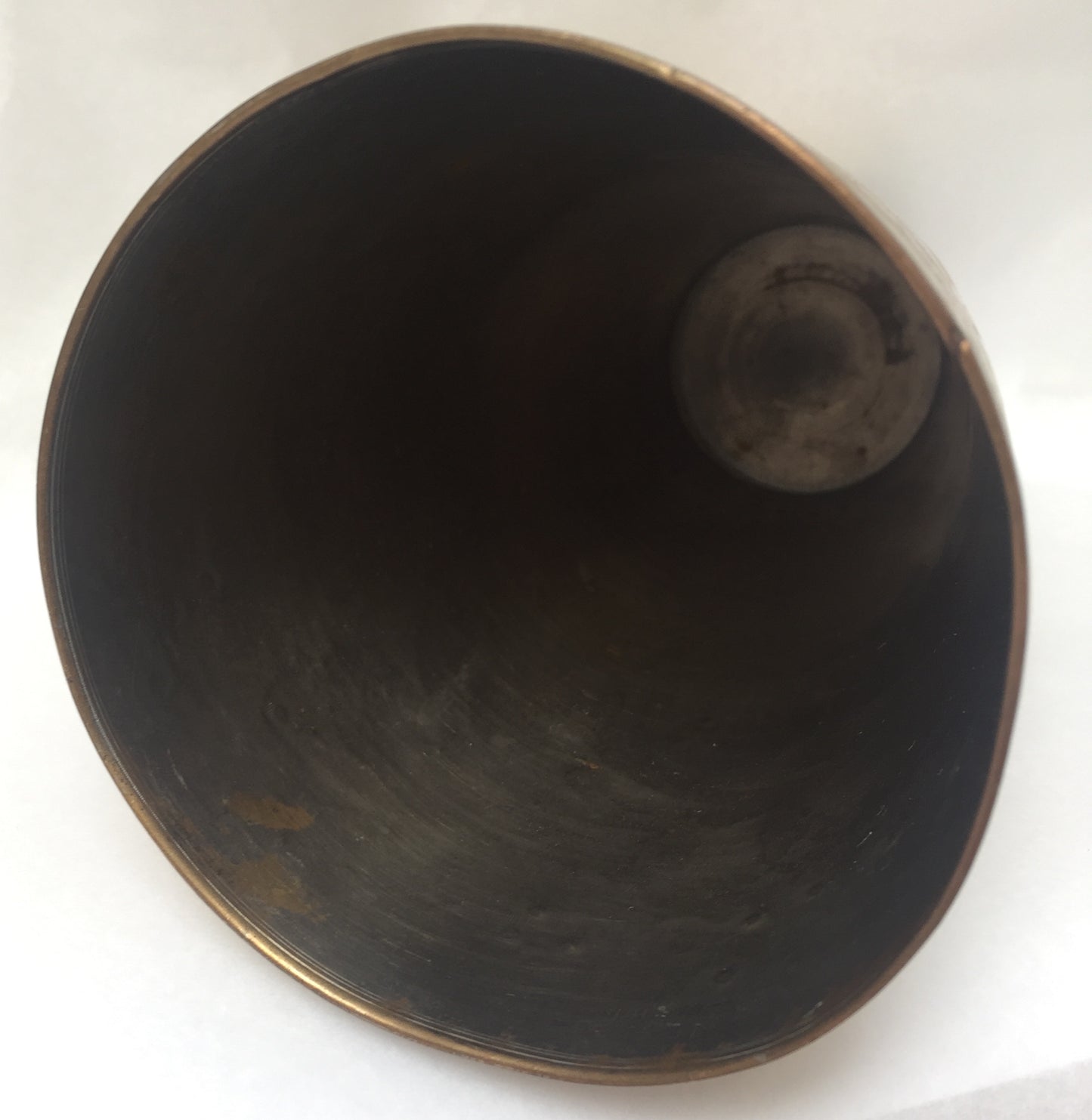 Afghan Becher Antik Messing Vase Wasserbecher Stiftbecher Silber Gold Gravur Handarbeit