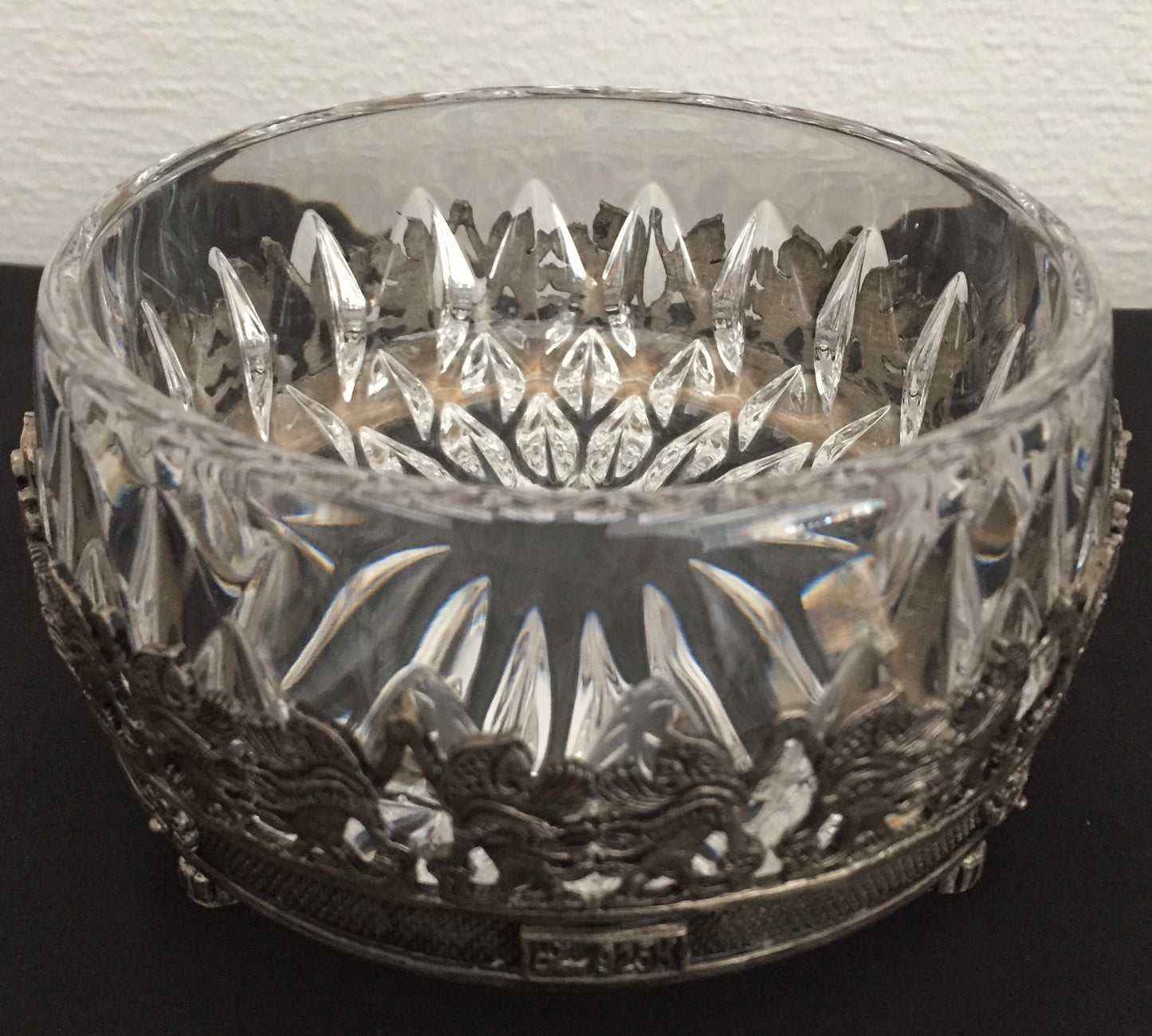 Schale Meisterarbeit Perser Persepolis 925 Silber Servier Schussel