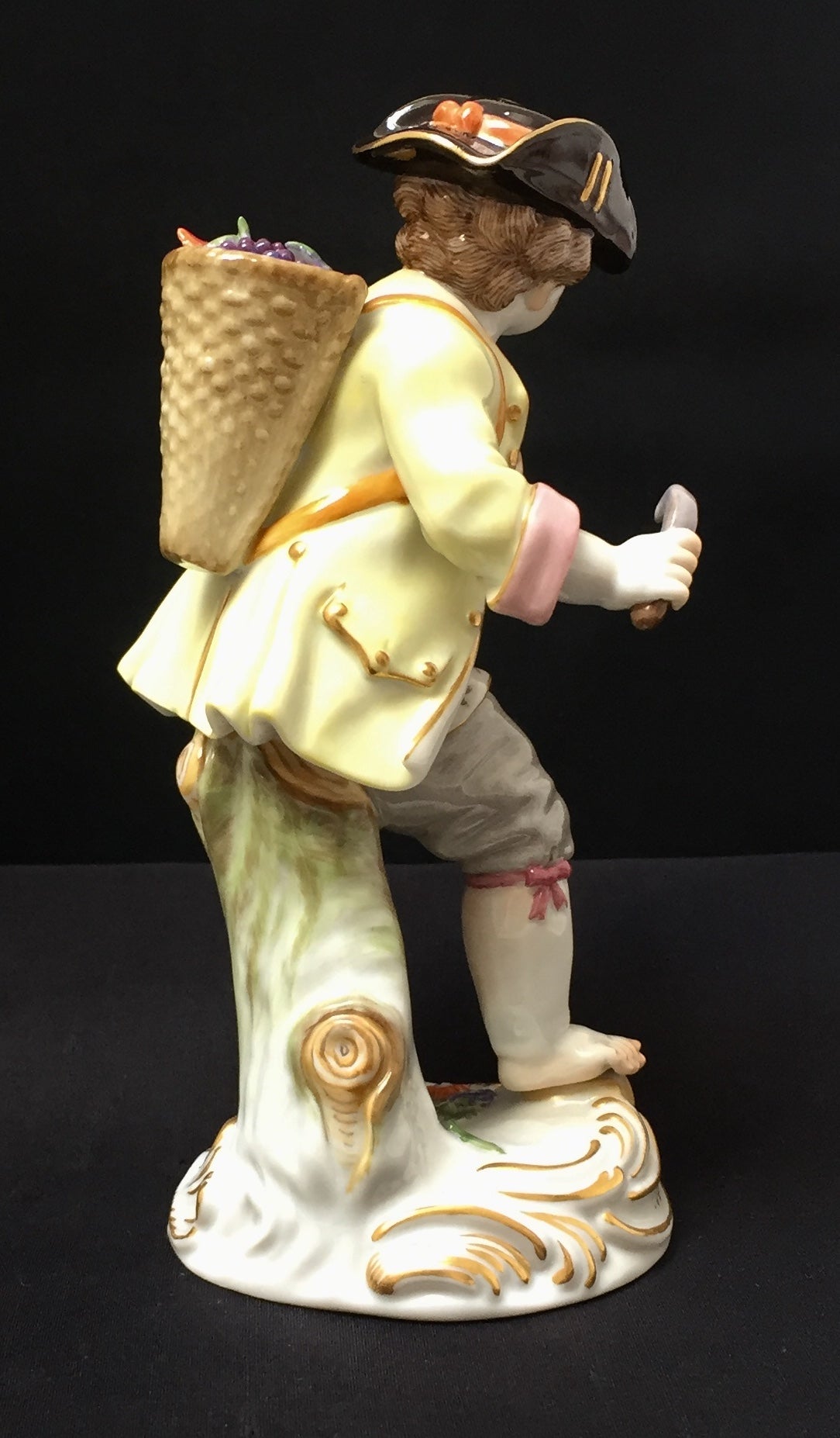 Meissen Figur Gärtnerjunge mit Weinkiepe 1 Wahl Porzellan Sammler Modell Kändler