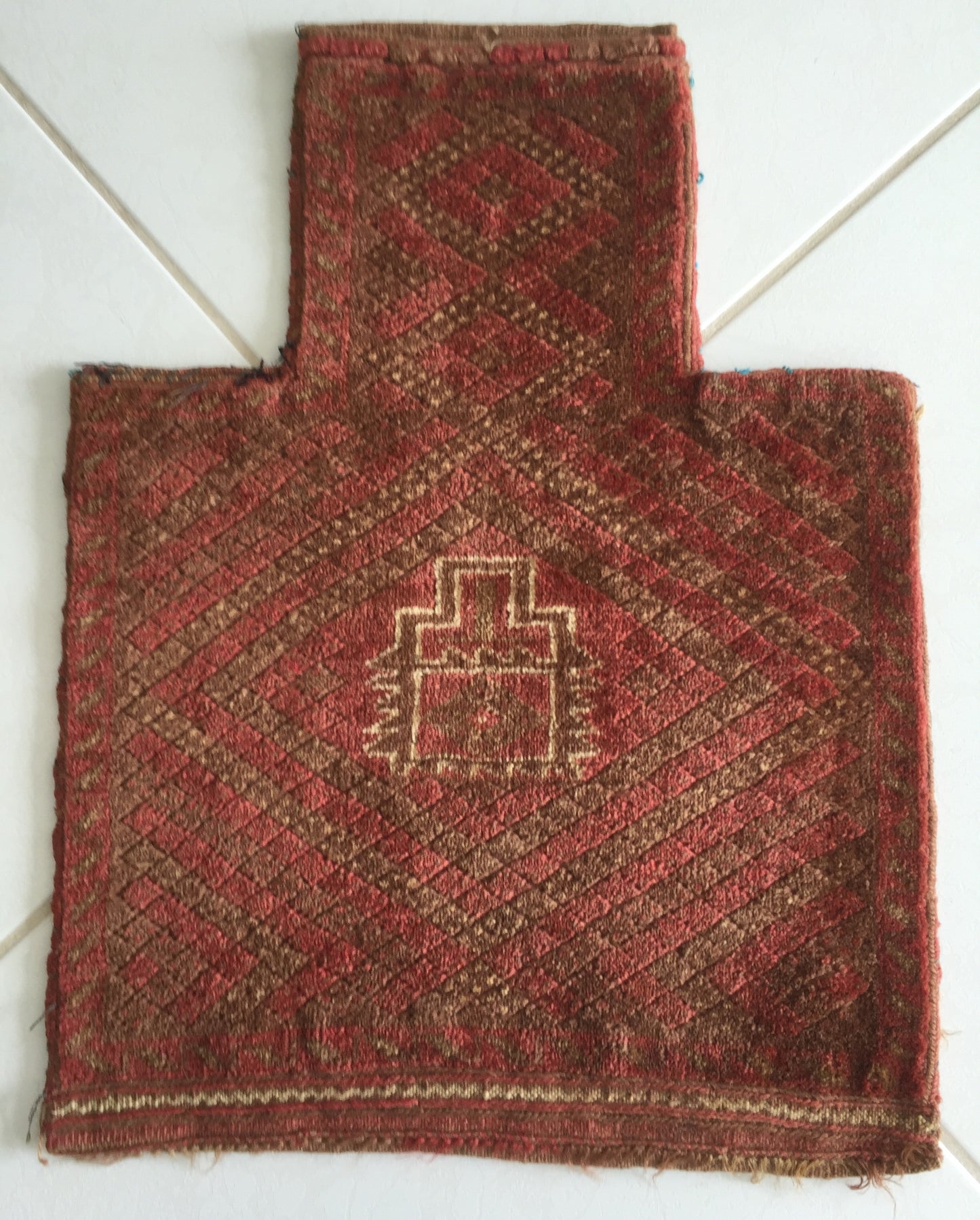 Salztasche Alt Nomad Belutsch Teppich Handgeknüpft u. Handgewebt Orient Baluch Tasche