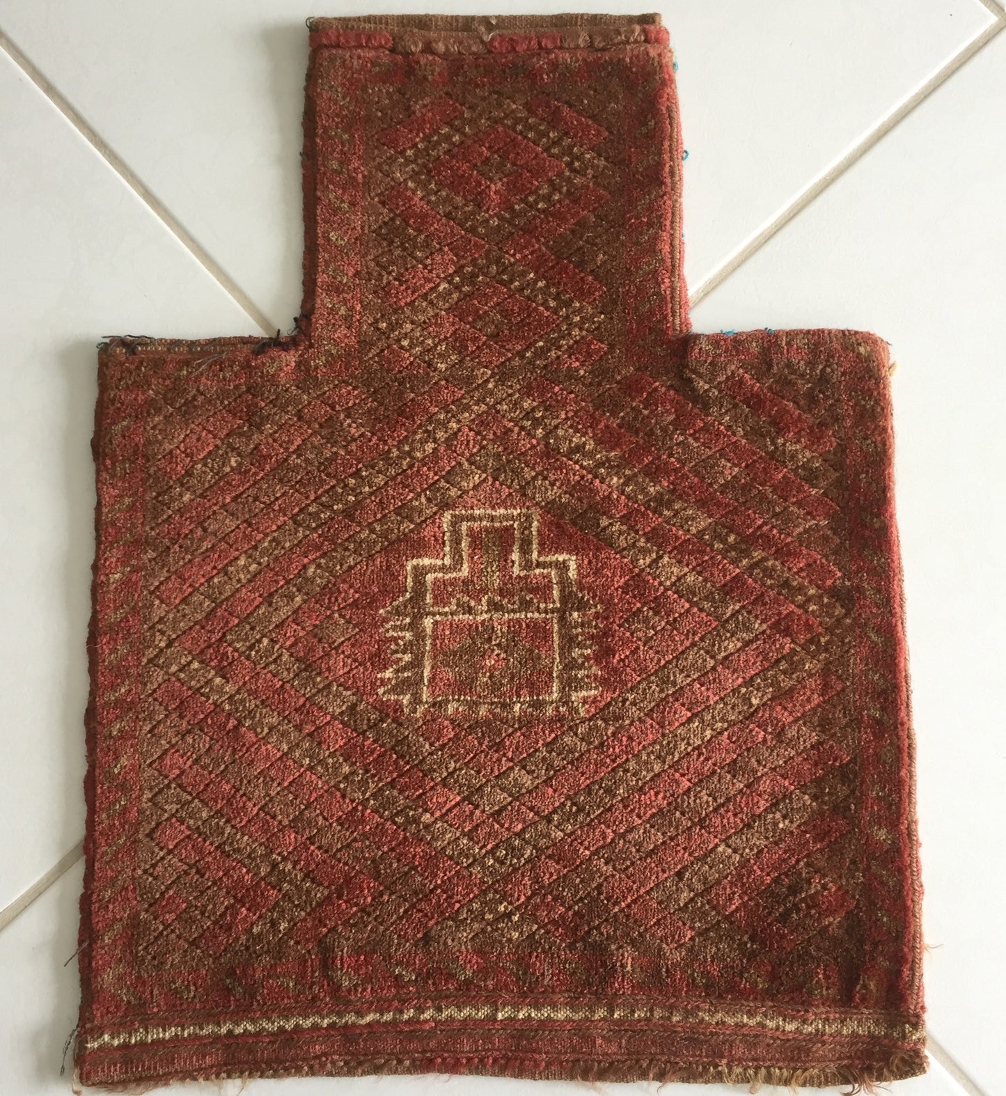 Salztasche Alt Nomad Belutsch Teppich Handgeknüpft u. Handgewebt Orient Baluch Tasche