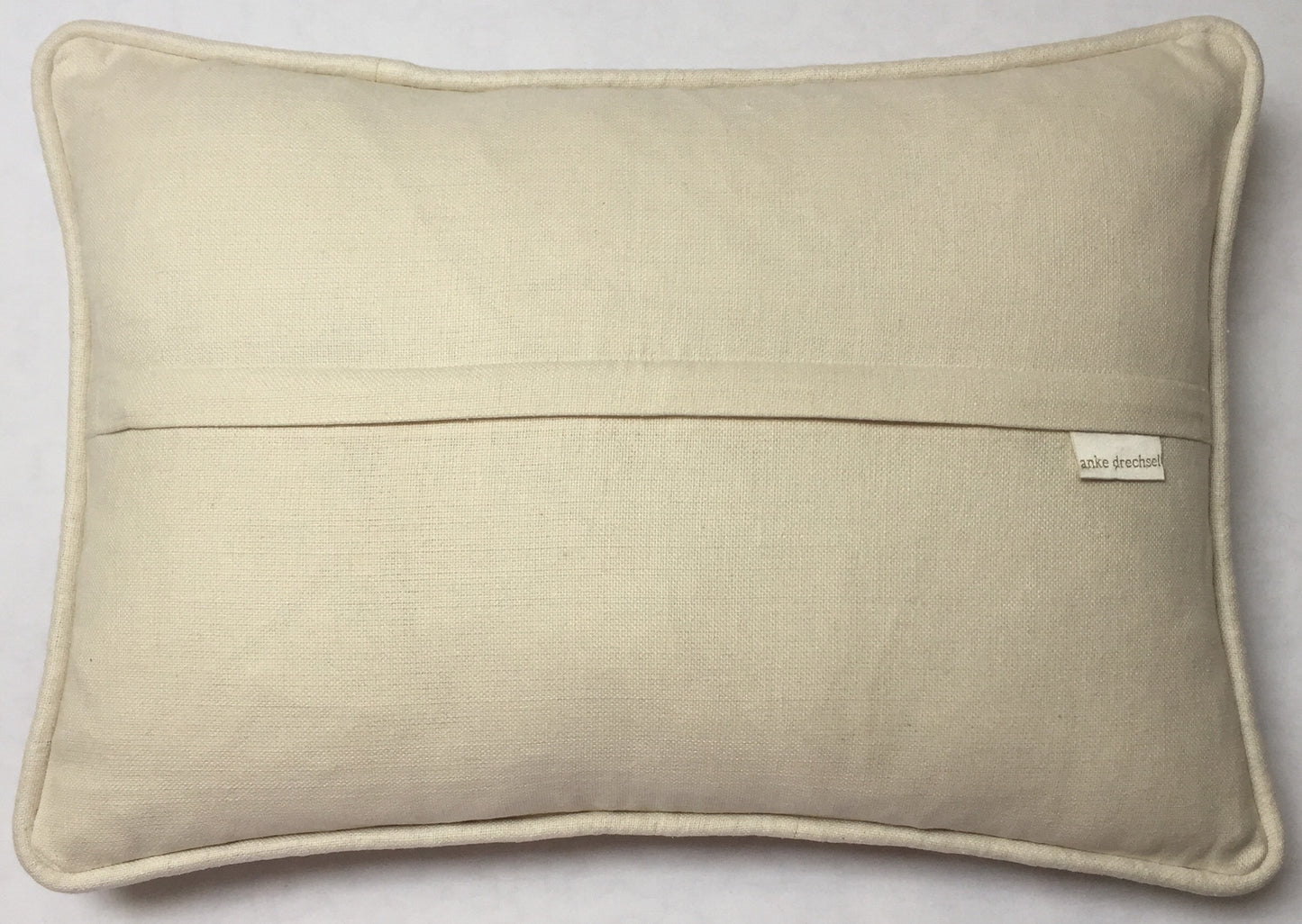 Anke Drechsel Kissen Haute Couture Flower Crem Bestickt Tussah Seide Crem