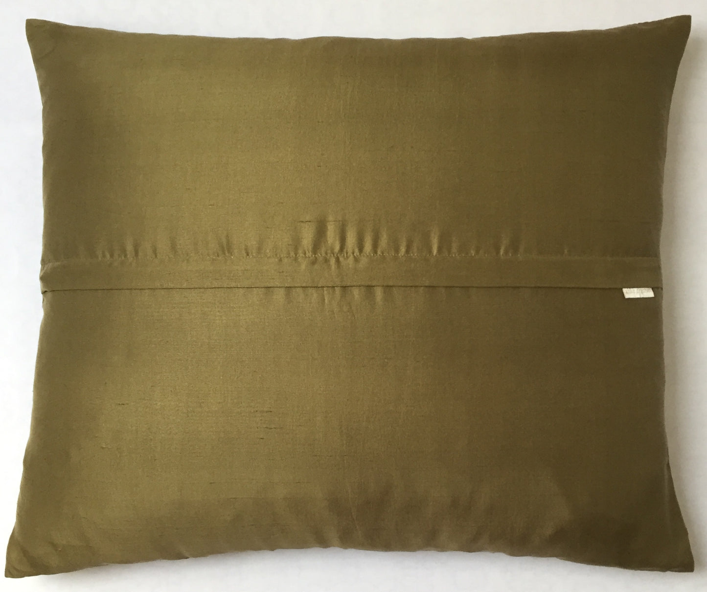 Anke Drechsel Kissen Haute Couture Olive Green Metallic Bestickt Grün