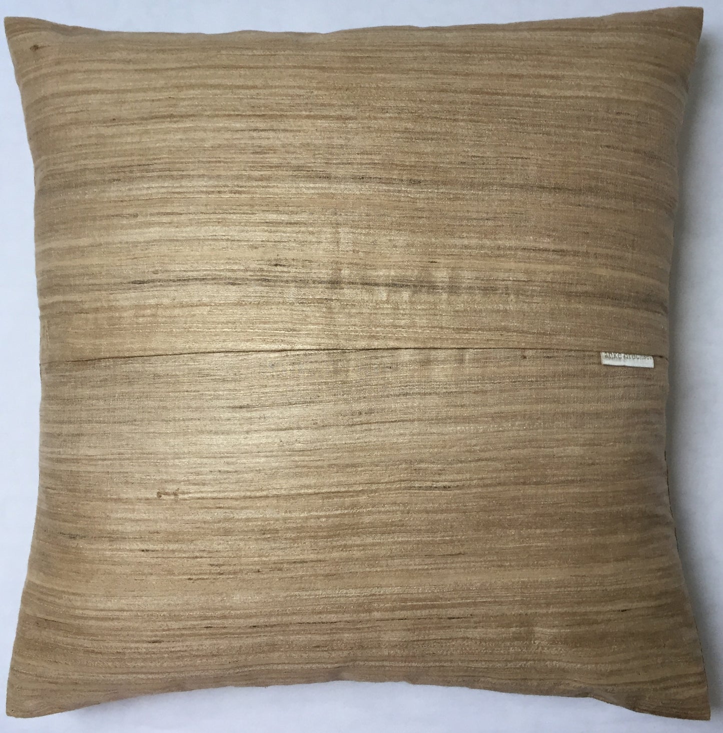 Anke Drechsel Kissen Haute Couture Natural Metallic Beige Bestickt Naturseide