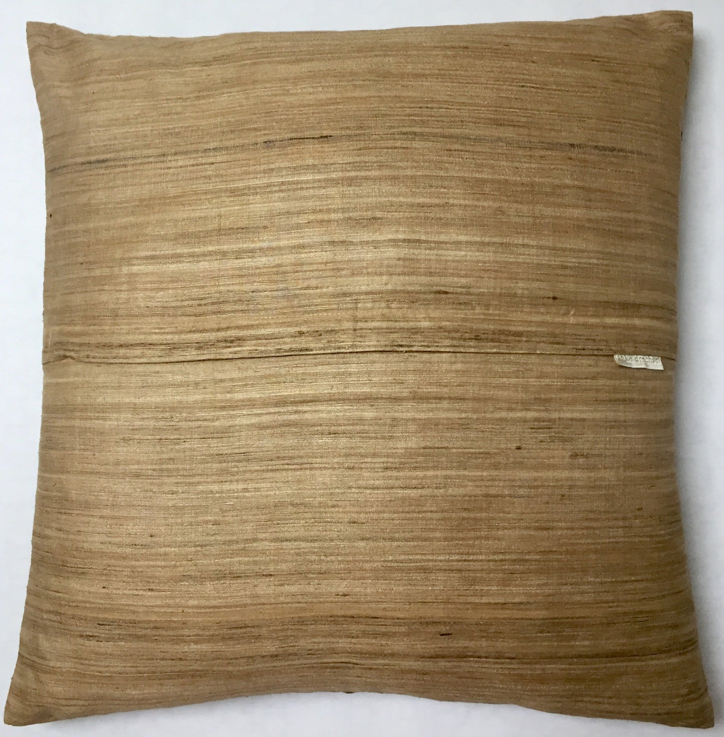 Anke Drechsel Kissen Haute Couture Metallic Gold Beige Bestickt Naturseide
