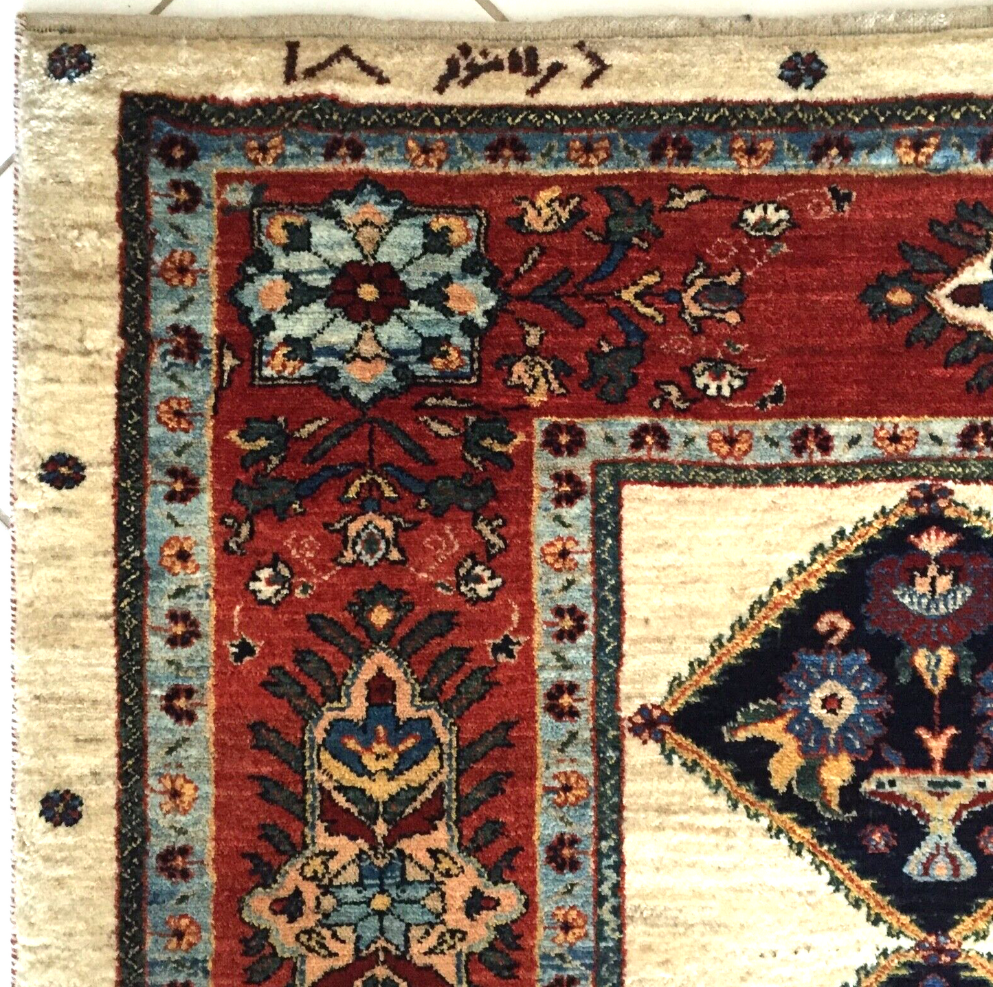 Exclusive Luxury Designer Persian Rug – "Luribaft" (Signed)