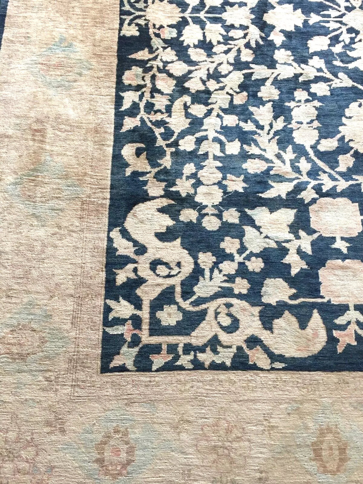 Afghan Turkmen Uzbek Modern Ziegler Carpet